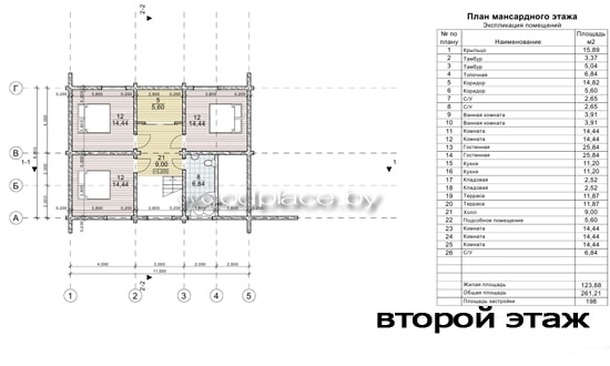 План 2-го этажа