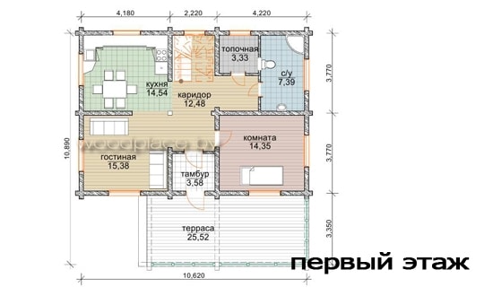Проект дома "Полет"