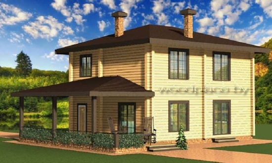 Деревянный дом "Ульяна"