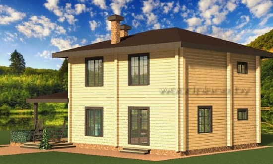 Деревянный дом "Ульяна" 2