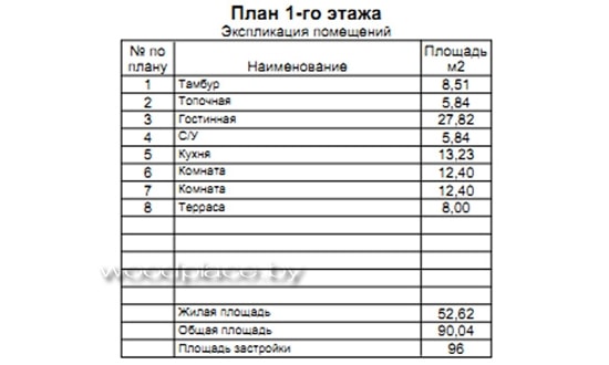 План 1-го этажа (2)