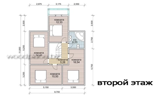 План 2-го этажа