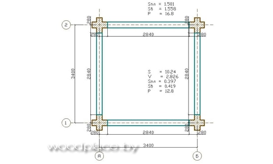 План беседки 1