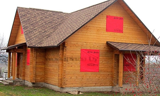 Готовый деревянный дом