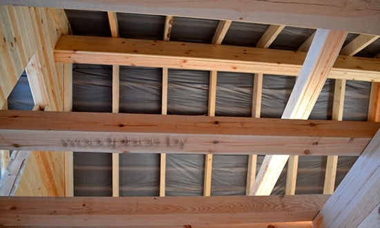 Стропила. Вид изнутри