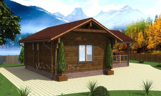 Проект бани  "Раубичи"