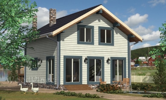 Проект каркасного дома "Барановичи"