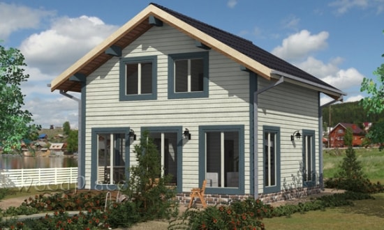 Проект каркасного дома "Барановичи"