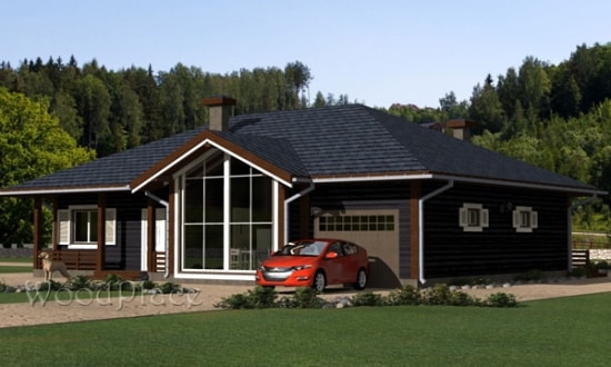 Проект каркасного дома "Белкалий"