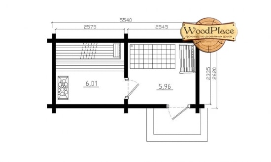 Проект бани "Буханка"