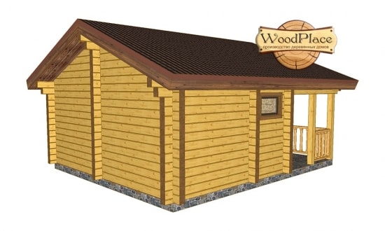 Проект бани "Цветоч"