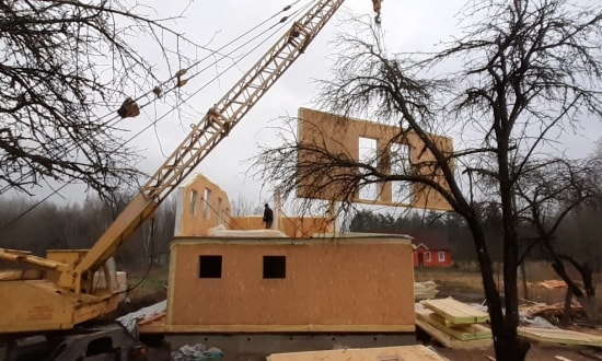 Проект каркасного дома "Боровляны"