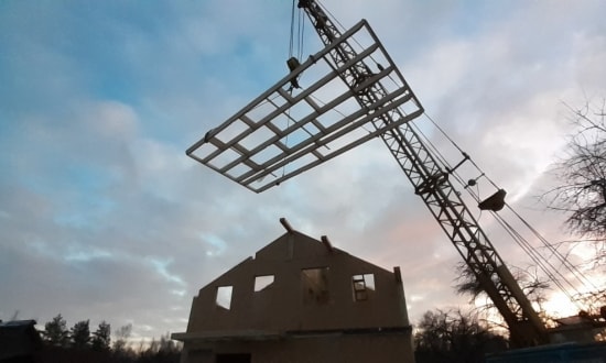 Проект каркасного дома "Боровляны"