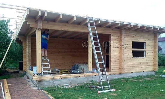 Photo Report terrace with bathhous "Rialit"