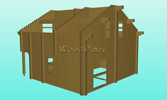 Проект дома "Конфетка"