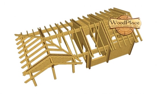 Проект бани "Косичка"