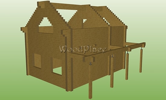 Проект дома "Лебеди"