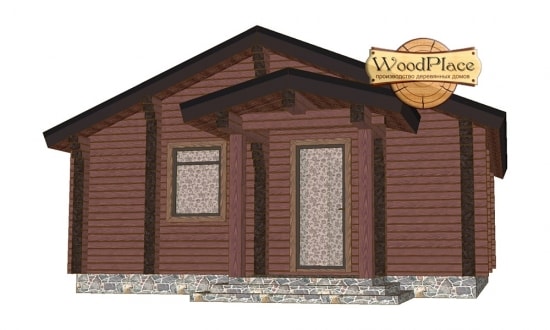 Проект бани "Лесничий"