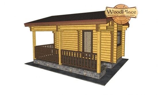 Проект бани "Матрешка"