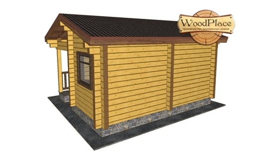 Проект бани "Матрешка"