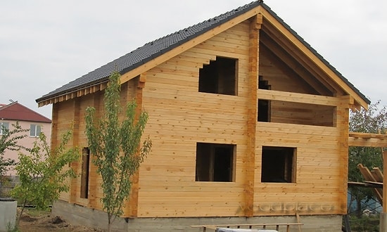 Готовый деревянный дом