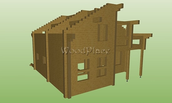 Проект дома "Мочаны"
