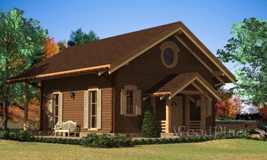 Проект каркасного дома "Ольга"