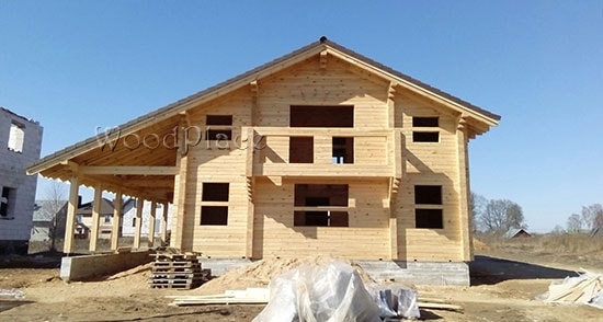 Проект дома "Озёрный замок"