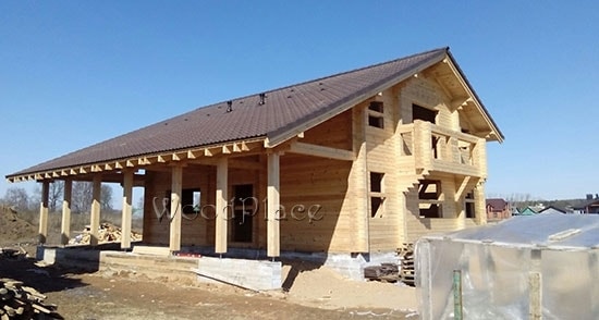 Проект дома "Озёрный замок"