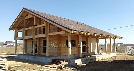 Проект дома "Озёрный замок"