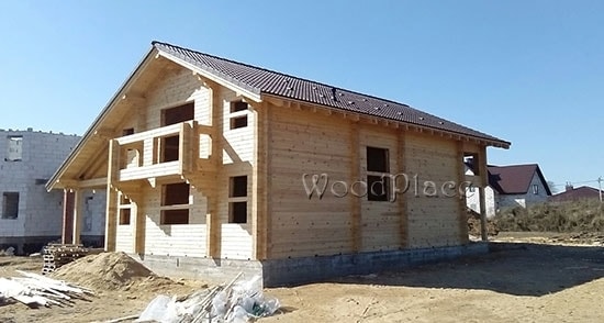 Проект дома "Озёрный замок"