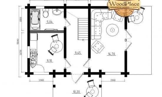 Проект дома "Краков"