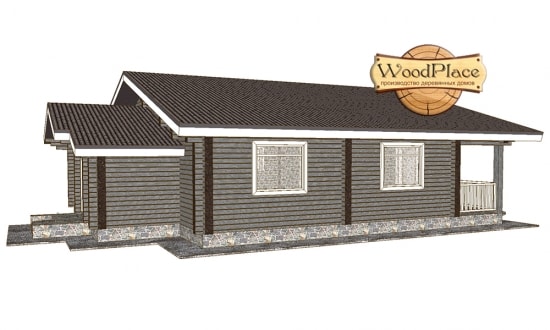 Projekt domu "Szeroki Yuri"