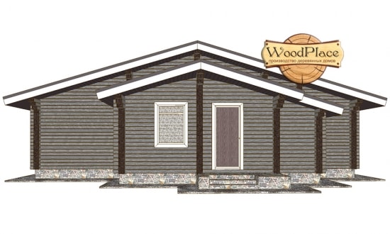 Projekt domu "Szeroki Yuri"