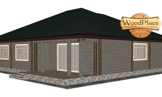 Проект дома "Рига"