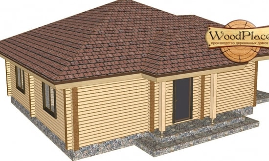 Проект дома "Таёжный бор"