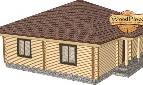 Проект дома "Таёжный бор"