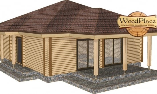 Проект дома "Таёжный бор"