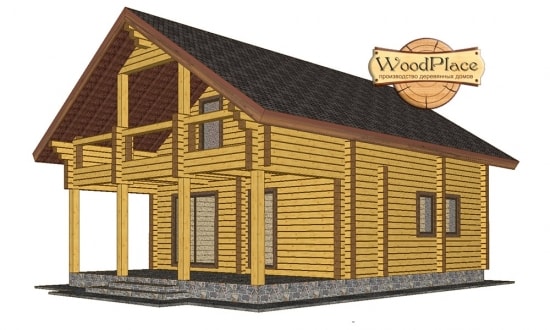 Проект бани  "Великие Луки"