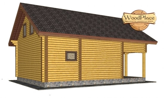 Проект бани  "Великие Луки"