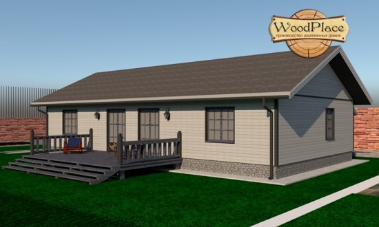 Проект каркасного дома "Феерия"