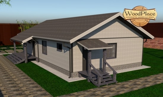 Проект каркасного дома "Феерия"