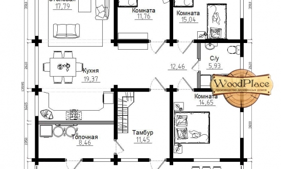 Проект дома "Леонид"