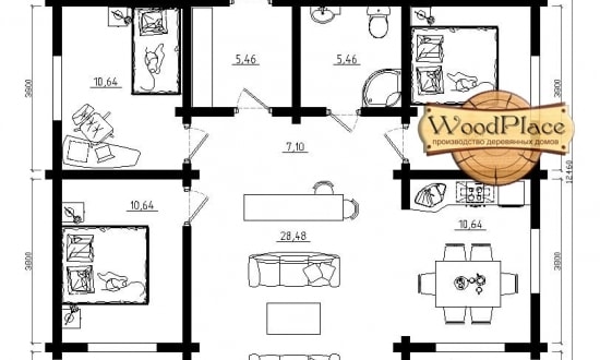 Проект дома "Юрий"