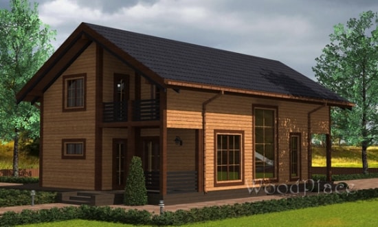 Проект каркасного дома "Раков"