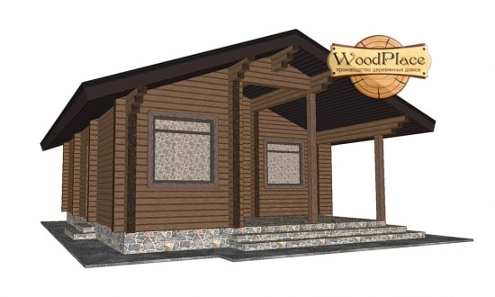 Проект бани "Ранчо"