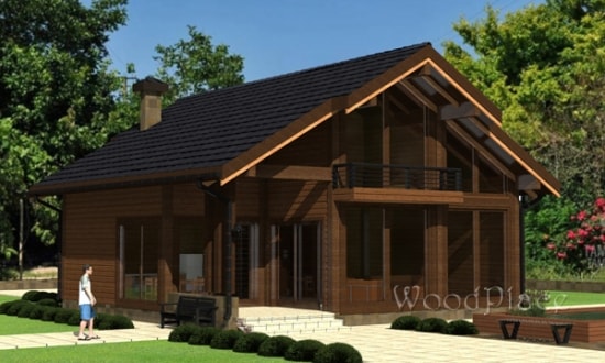 Проект каркасного дома "Селява"