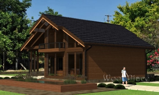 Проект каркасного дома "Селява"