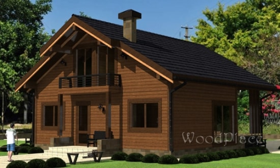 Проект каркасного дома "Селява"