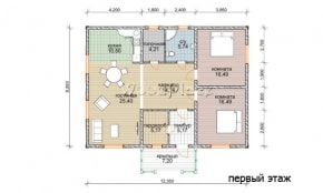 Проект каркасного дома "Волгоград"
